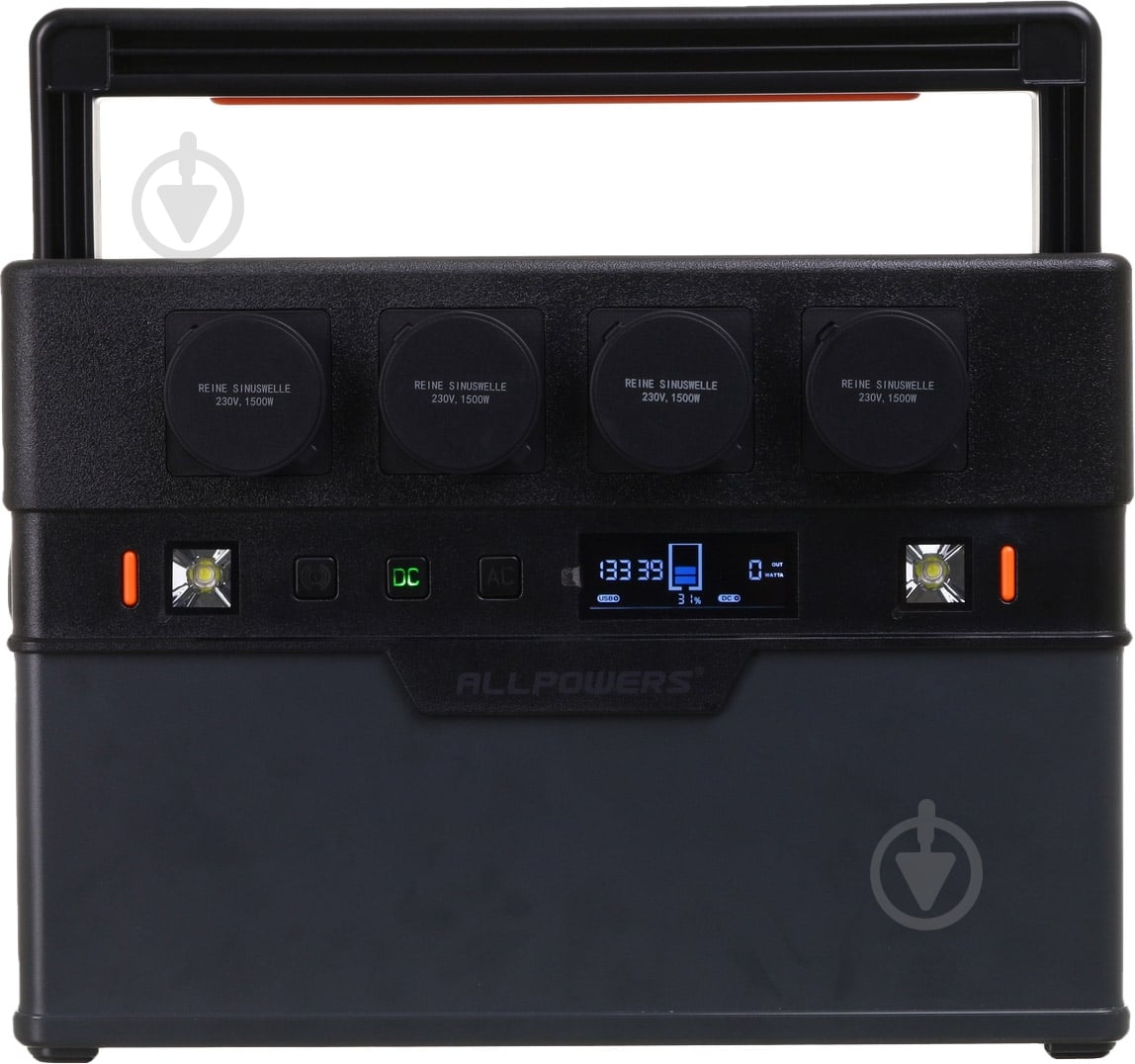 Зарядная станция ALLPOWERS S1500 (1092 Вт·ч) - фото 2 Зарядная станция ALLPOWERS S1500 (1092 Вт·ч) - фото 2