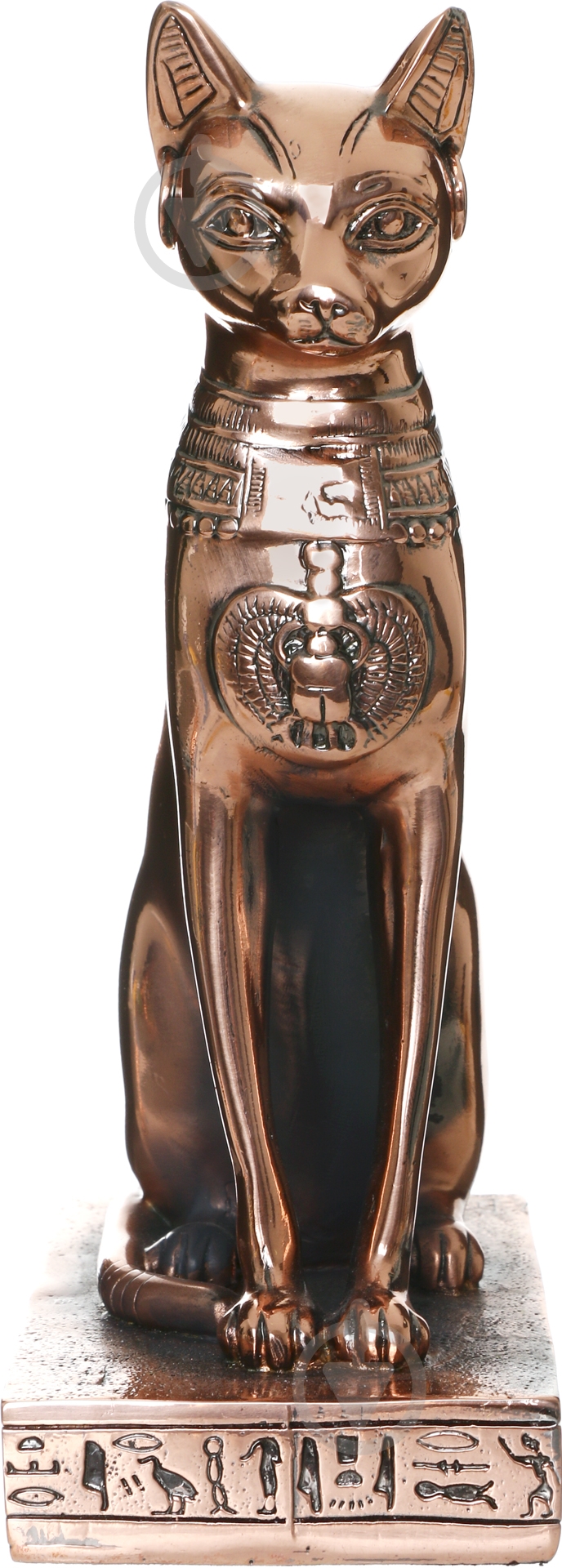 Статуетка Classic Art кішка єгипетська E253 20х12 см мідний - фото 2
