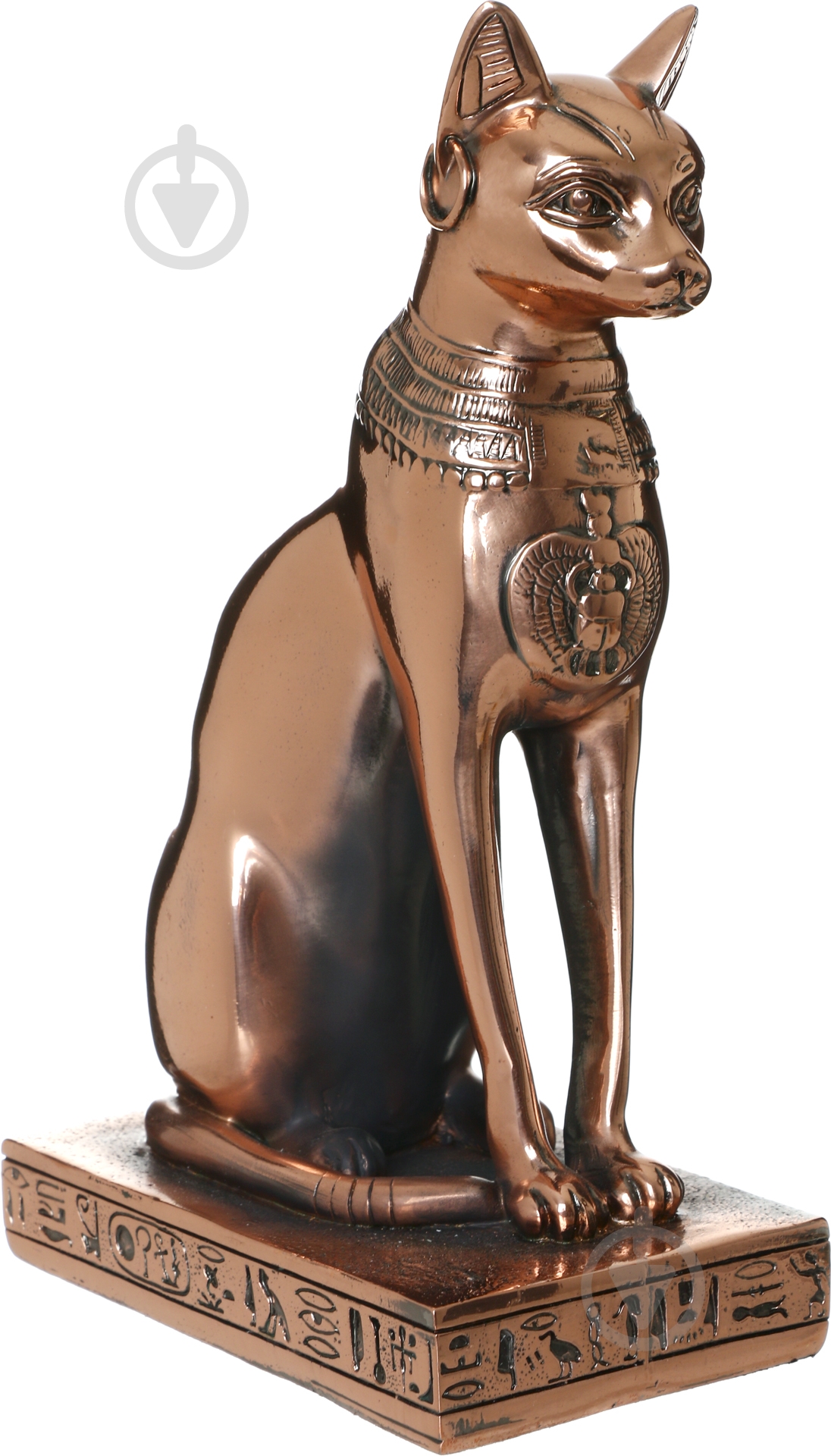 Статуетка Classic Art кішка єгипетська E253 20х12 см мідний - фото 1