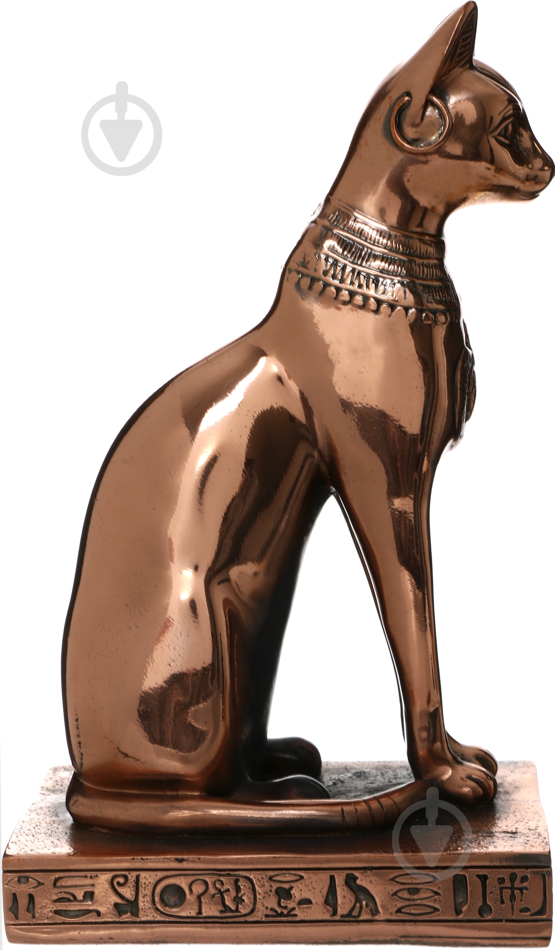 Статуетка Classic Art кішка єгипетська E253 20х12 см мідний - фото 3