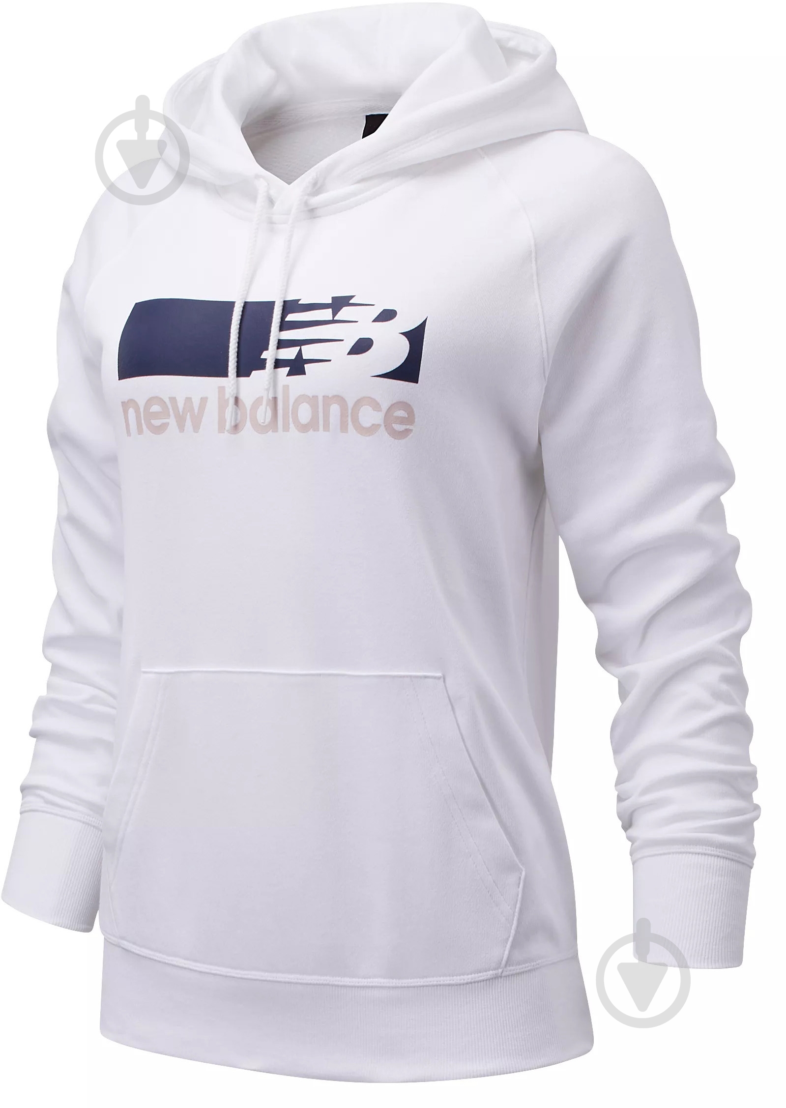 Джемпер New Balance WT13802WT р. XS белый - фото 1