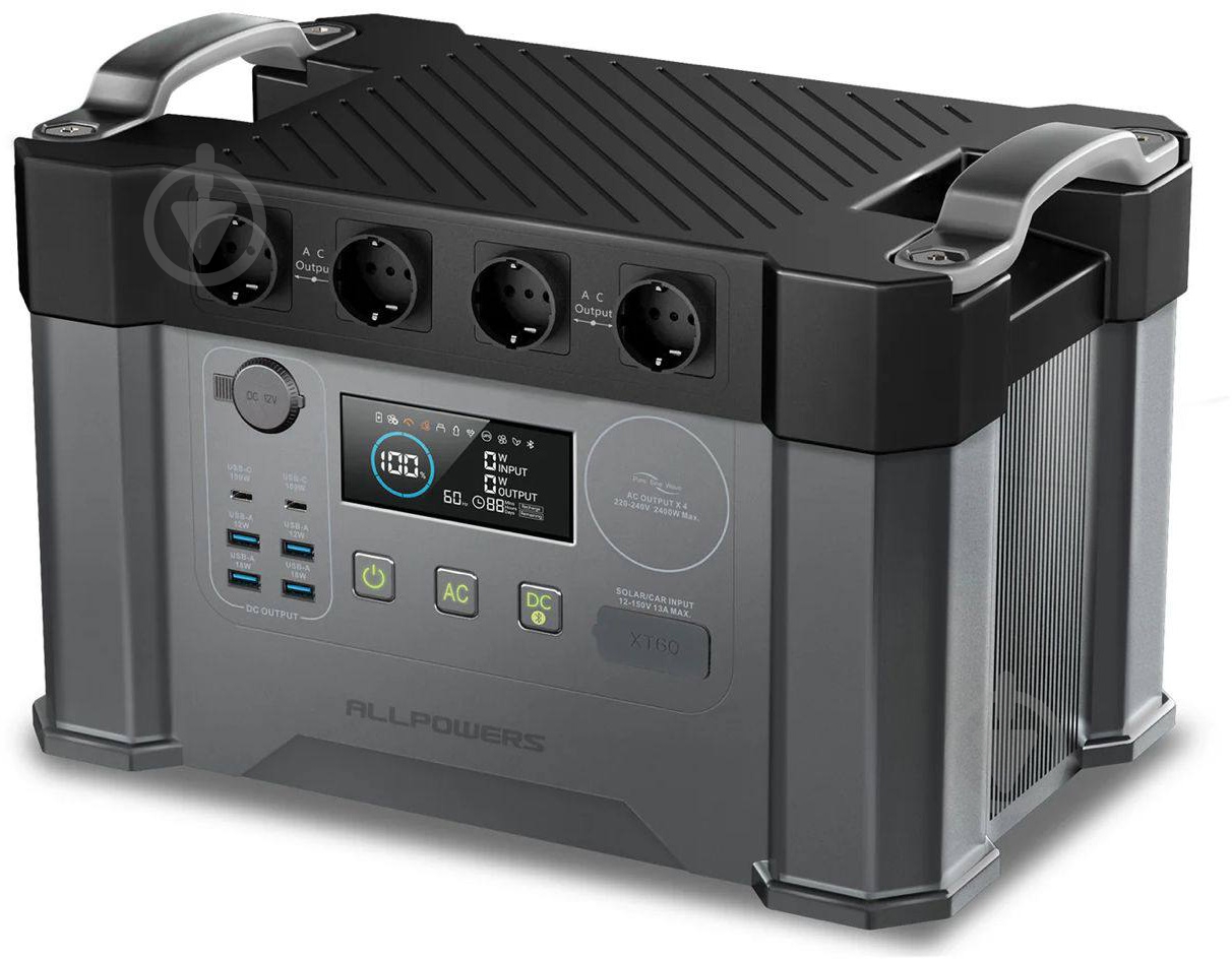 Зарядная станция ALLPOWERS S2000 2000W (1500 Вт·год) - фото 2 Зарядная станция ALLPOWERS S2000 2000W (1500 Вт·год) - фото 2