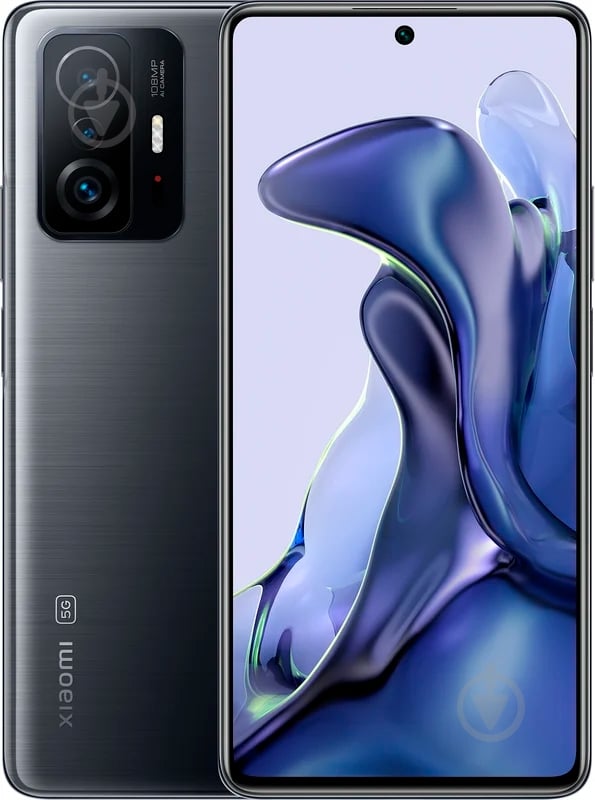 Смартфон Xiaomi 11T 8/256GB meteorite gray (868301) - фото 1 Смартфон Xiaomi 11T 8/256GB meteorite gray (868301) - фото 1