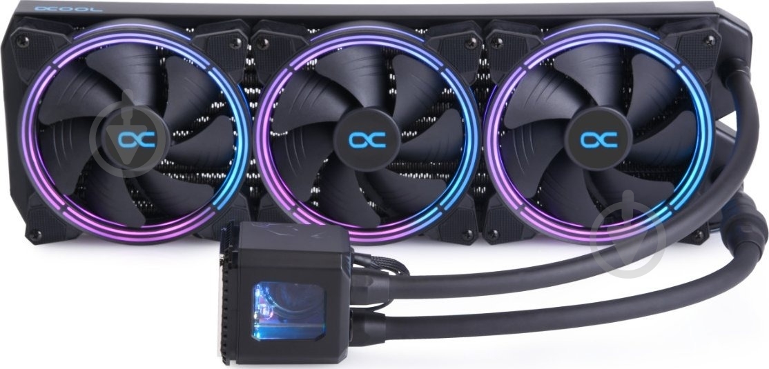 Система водного охлаждения Alphacool Eisbaer Aurora 420 Digital RGB (11731) - фото 2 Система водного охлаждения Alphacool Eisbaer Aurora 420 Digital RGB (11731) - фото 2