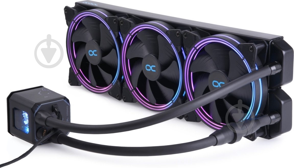 Система водного охлаждения Alphacool Eisbaer Aurora 420 Digital RGB (11731) - фото 3 Система водного охлаждения Alphacool Eisbaer Aurora 420 Digital RGB (11731) - фото 3