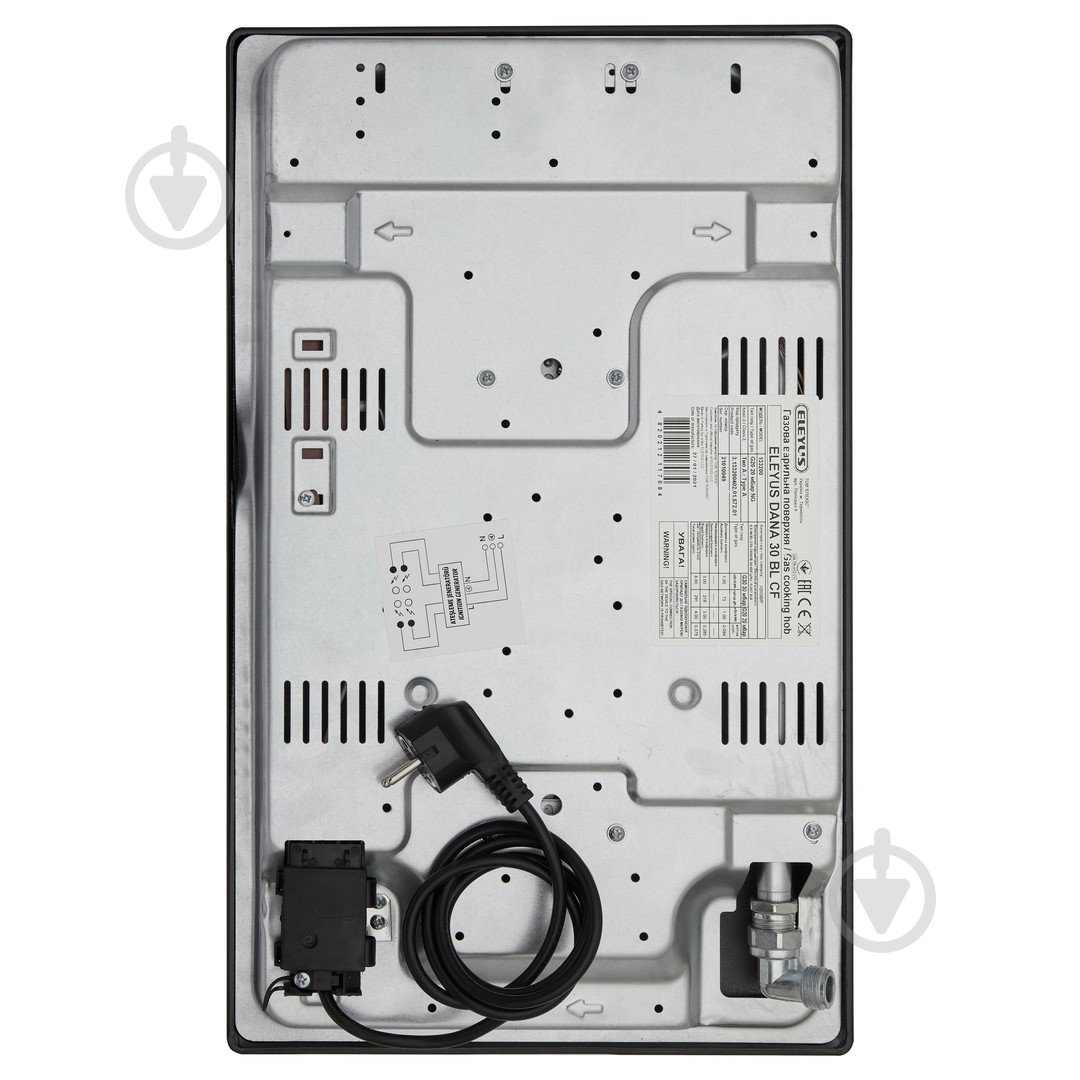 Варочная поверхность газовая Eleyus DANA 30 BL CF - фото 5