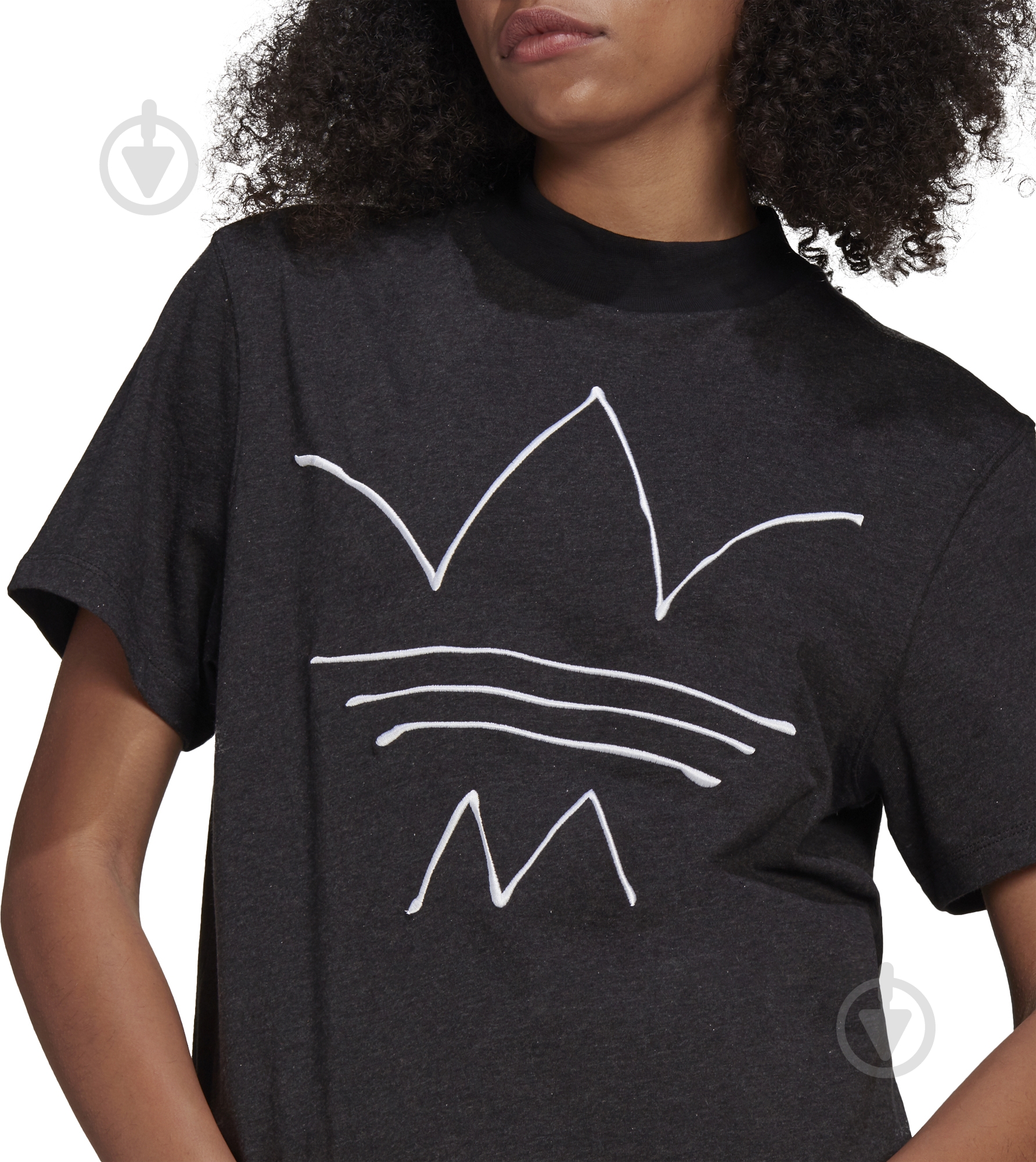 Футболка Adidas TEE GN4338 р.S черный - фото 1