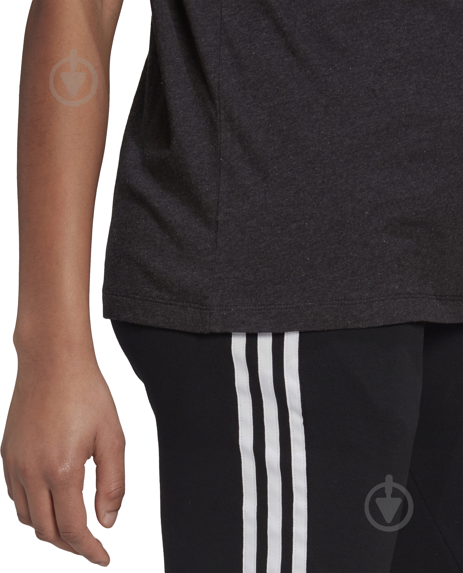 Футболка Adidas TEE GN4338 р.S черный - фото 2