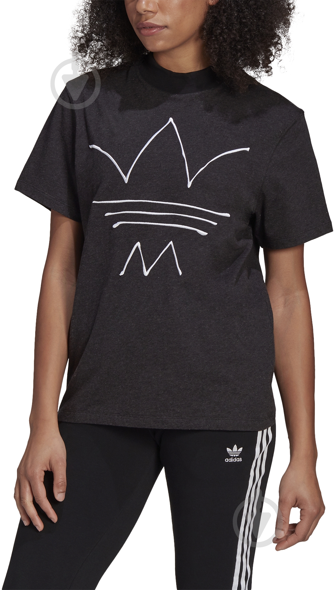 Футболка Adidas TEE GN4338 р.S черный - фото 3