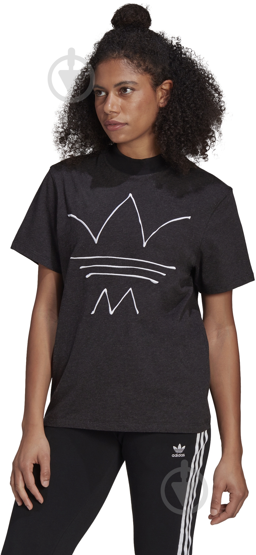 Футболка Adidas TEE GN4338 р.S черный - фото 4