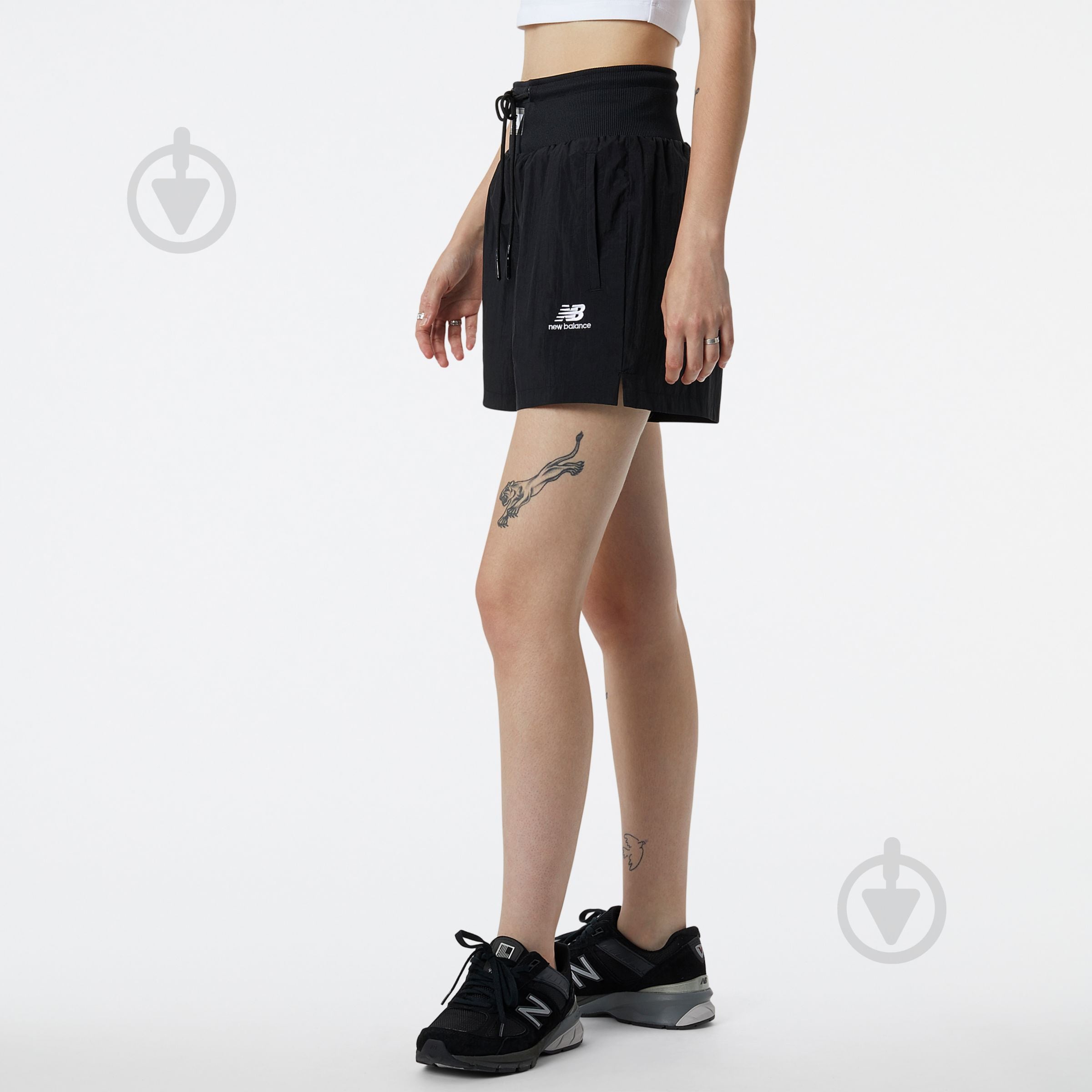 Шорти New Balance WS21500BK р. S чорний - фото 2 Шорти New Balance WS21500BK р. S чорний - фото 2