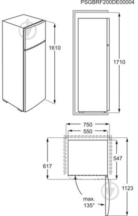 Холодильник Zanussi ZTAN28FW0 - фото 4