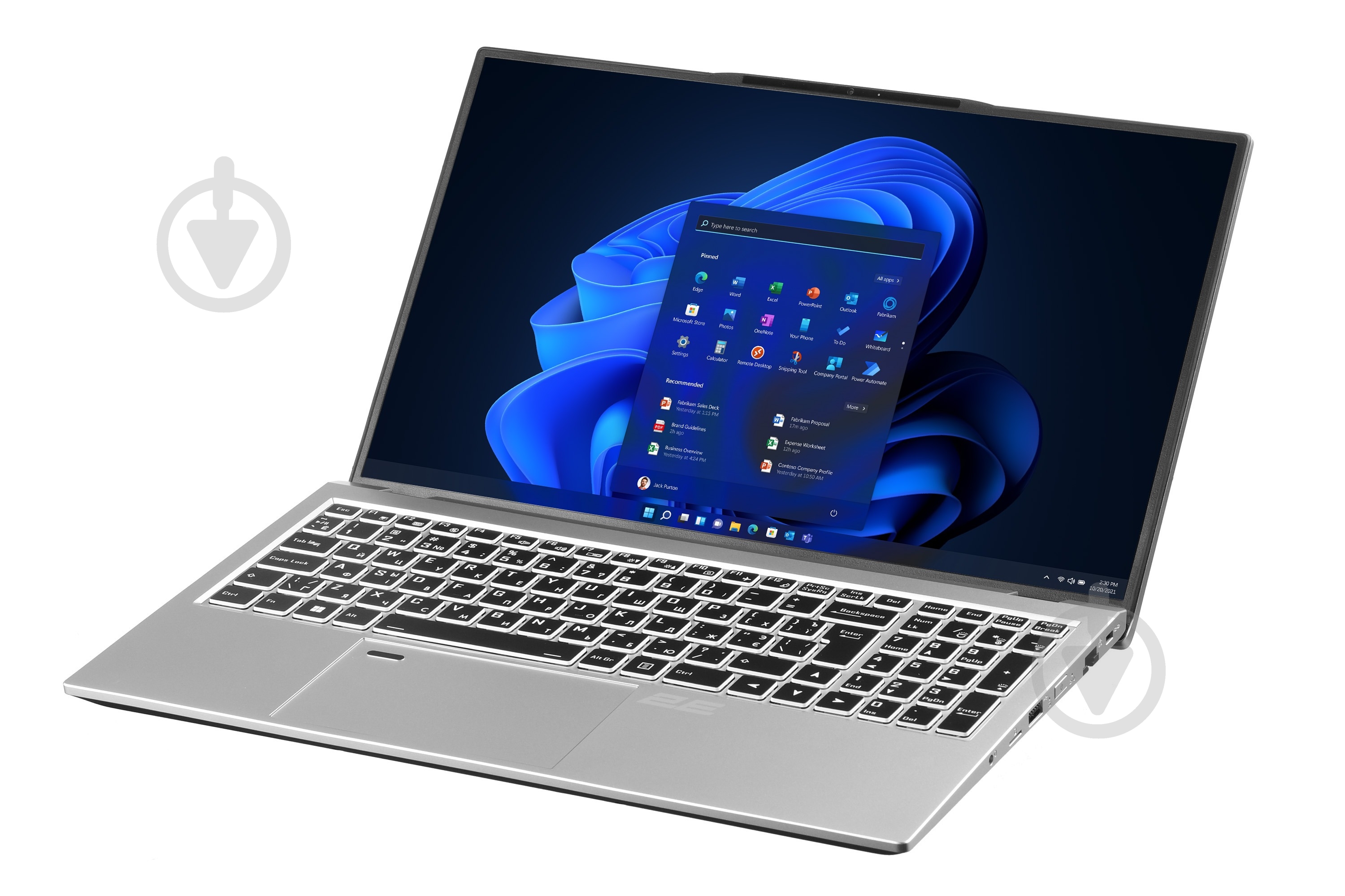 Ноутбук 2E COMPLEX PRO 15,6" (NS51PU-15UA54) silver - фото 22