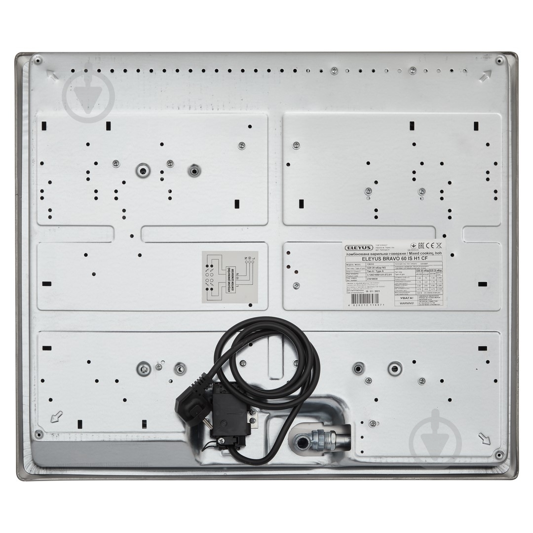 Варочная поверхность комбинированная Eleyus BRAVO 60 IS H1 CF - фото 10