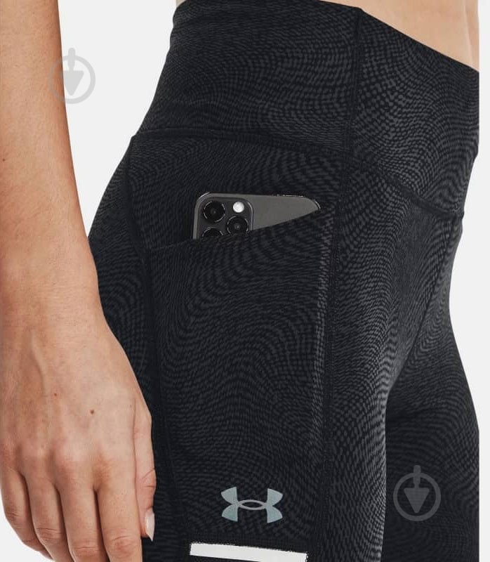 Тайтсы Under Armour 1370902.002/black/reflective р.XL черный - фото 3