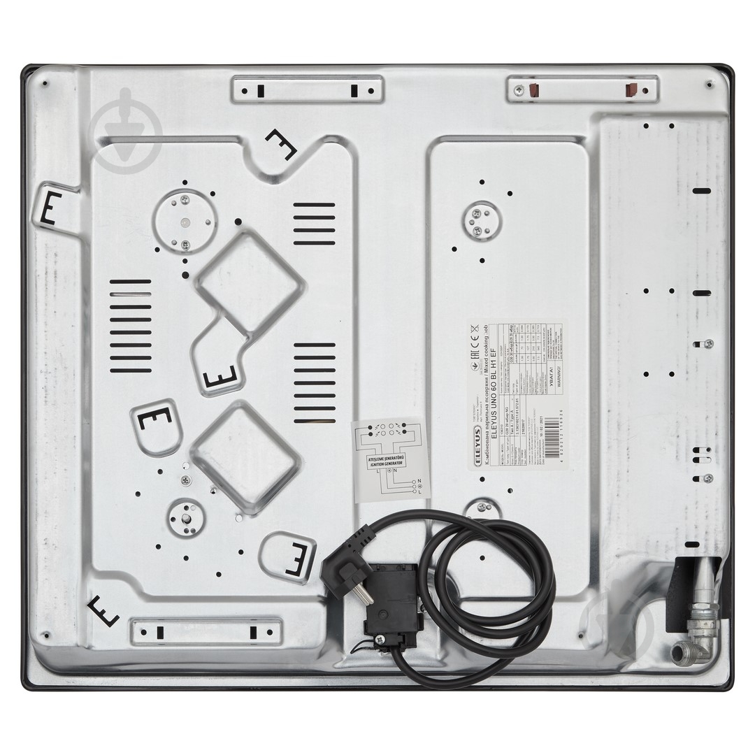 Варочная поверхность комбинированная Eleyus UNO 60 BL H1 EF - фото 4 Варочная поверхность комбинированная Eleyus UNO 60 BL H1 EF - фото 4