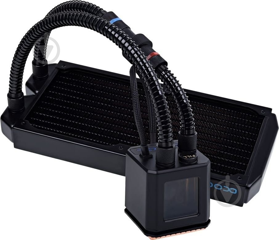 Система водного охлаждения Alphacool Eisbaer 240 CPU (11285) - фото 2 Система водного охлаждения Alphacool Eisbaer 240 CPU (11285) - фото 2