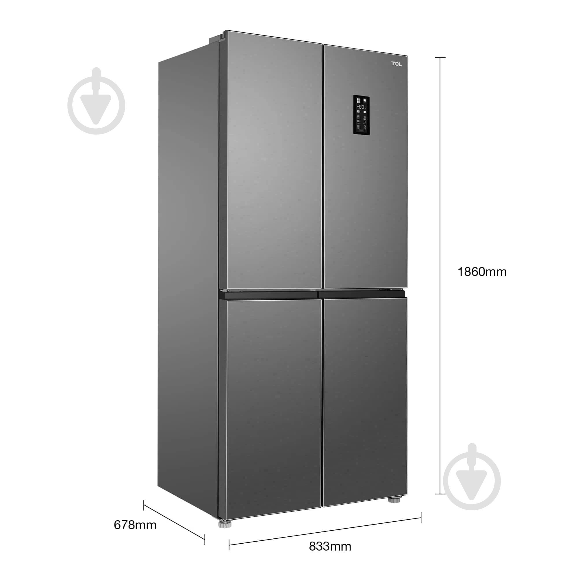 Холодильник TCL RP470CXE1UA - фото 10