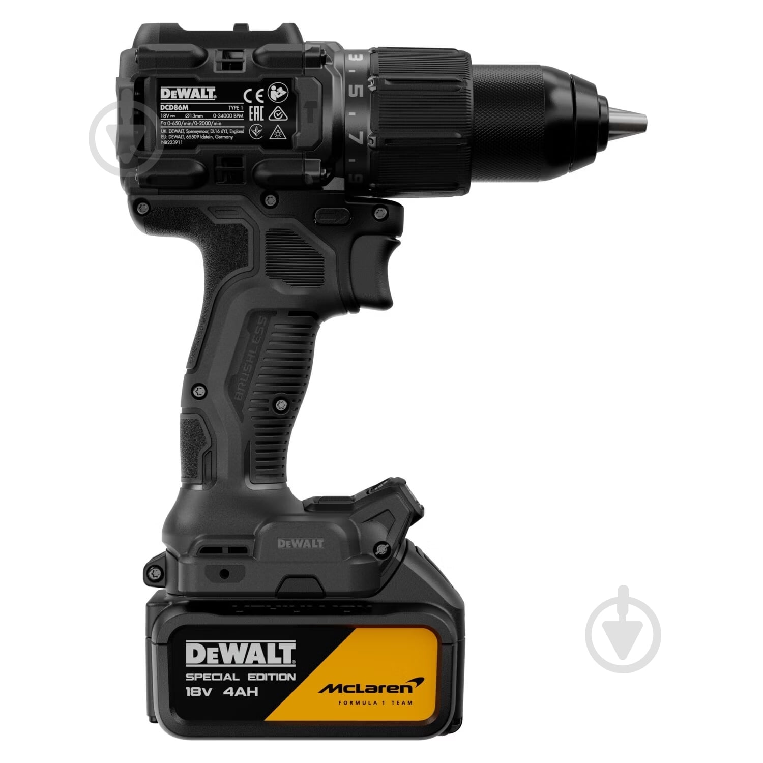 Шуруповерт ударный аккумуляторный DeWalt DCD86MM2T - фото 5 Шуруповерт ударный аккумуляторный DeWalt DCD86MM2T - фото 5