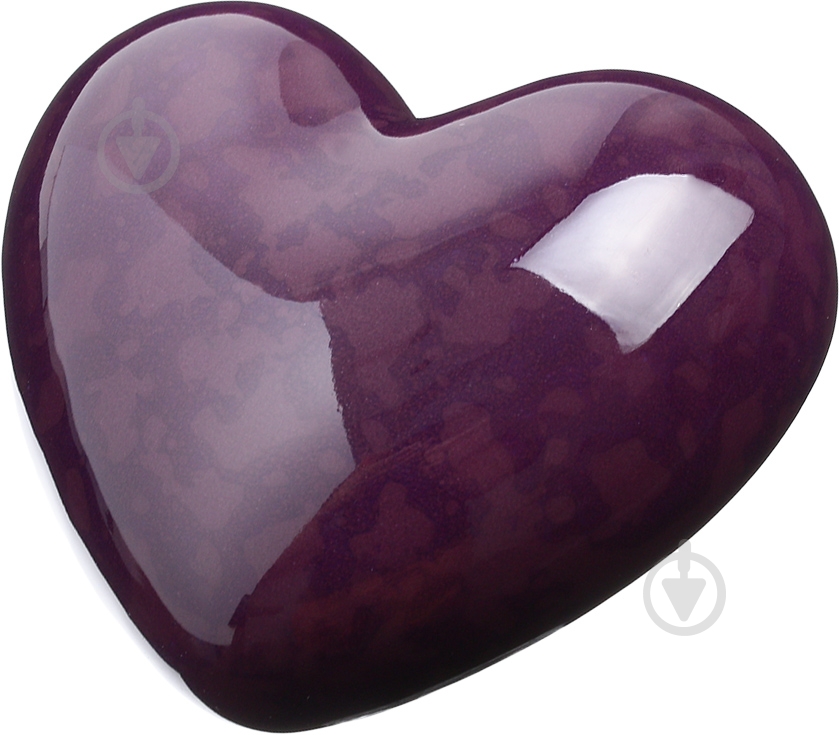 Фигурка сердце ZD8328M72 4х8 см фиолетовый - фото 1