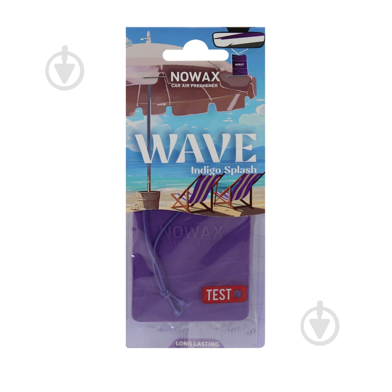 Ароматизатор подвесной Nowax Wave Indigo Splash NX07778 20 мл - фото 3 Ароматизатор подвесной Nowax Wave Indigo Splash NX07778 20 мл - фото 3