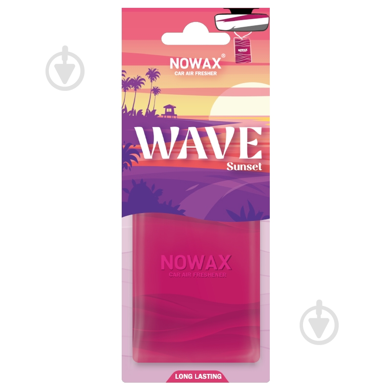 Ароматизатор подвесной Nowax Wave Sunset NX07781 20 мл - фото 2
