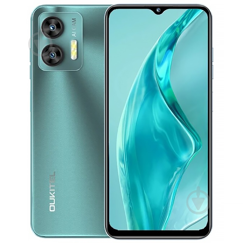 Смартфон Oukitel C36 4/128GB green (6931940773720) - фото 1 Смартфон Oukitel C36 4/128GB green (6931940773720) - фото 1