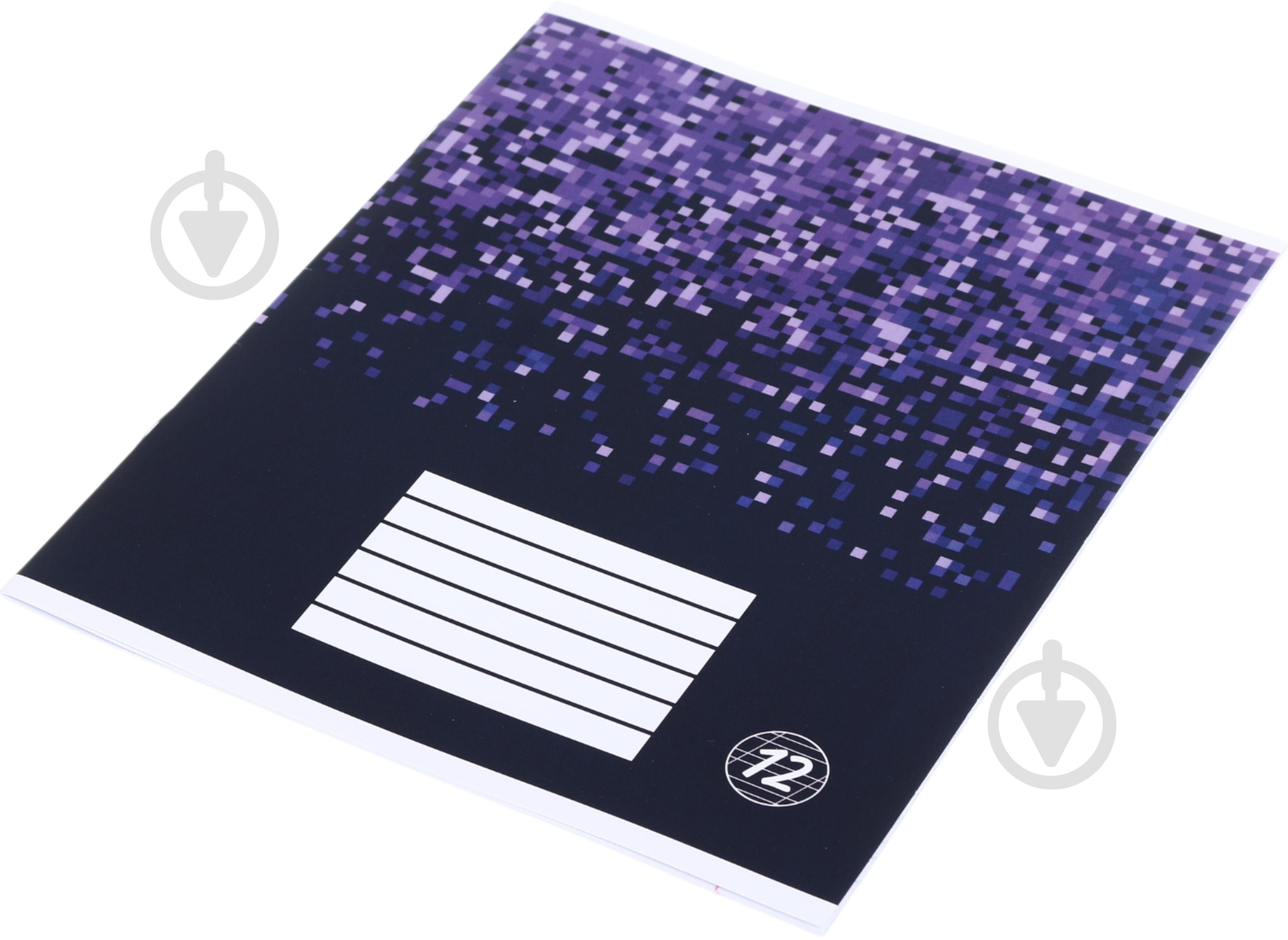 Зошит 12 аркушів у косу лінію (2252547036013) Nota Bene - фото 3