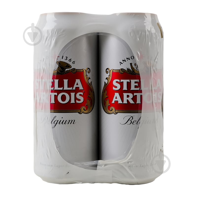 Набір пива Stella Artois 4 шт. 0,5 л - фото 4 Набір пива Stella Artois 4 шт. 0,5 л - фото 4