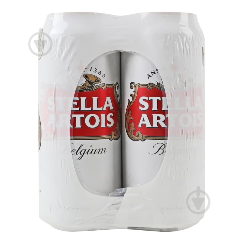 Набір пива Stella Artois 4 шт. 0,5 л - фото 3 Набір пива Stella Artois 4 шт. 0,5 л - фото 3