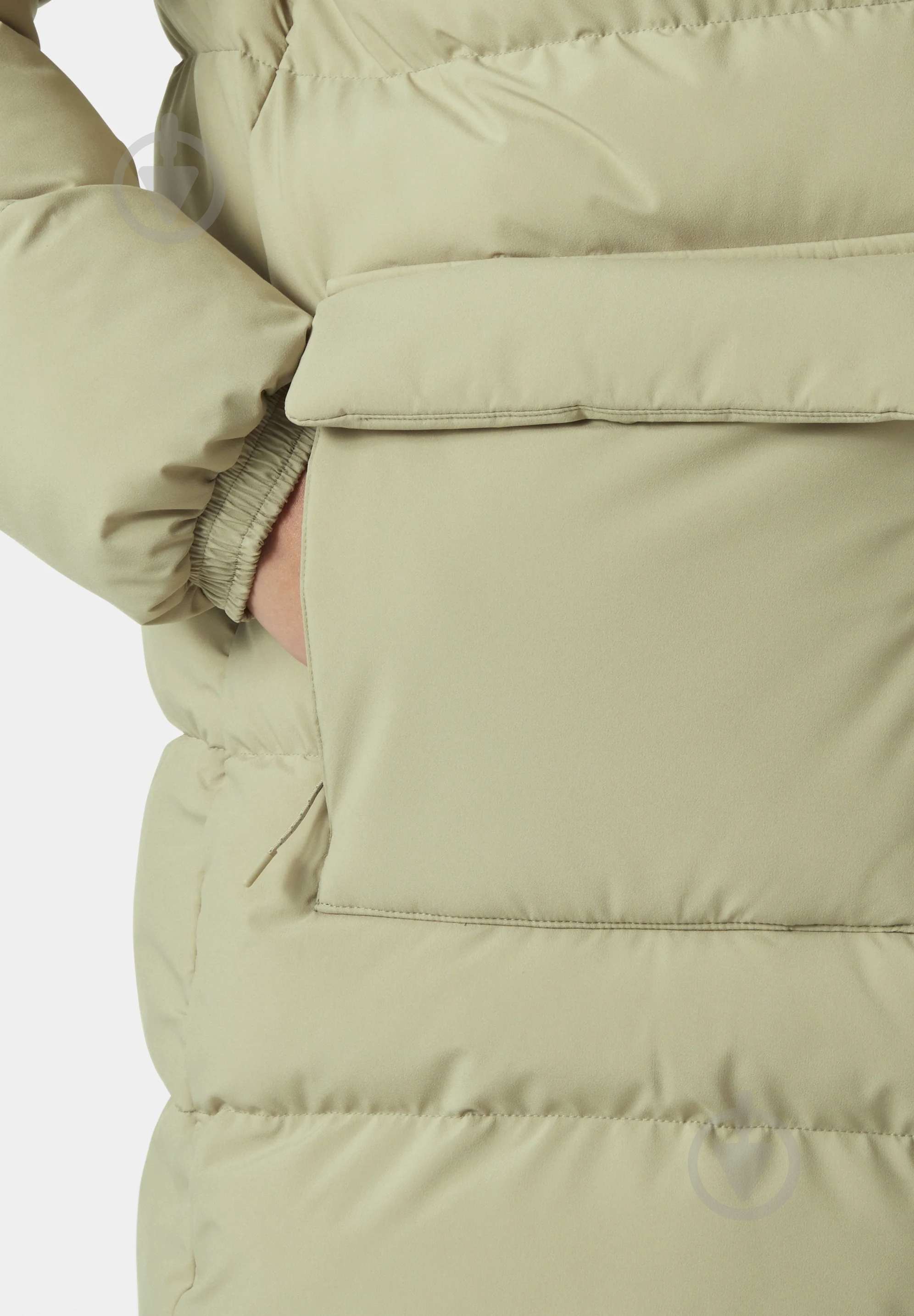 Куртка женская зимняя Helly Hansen W ELLIE PUFFY PARKA 53108-463 р.M светло-зеленая - фото 4