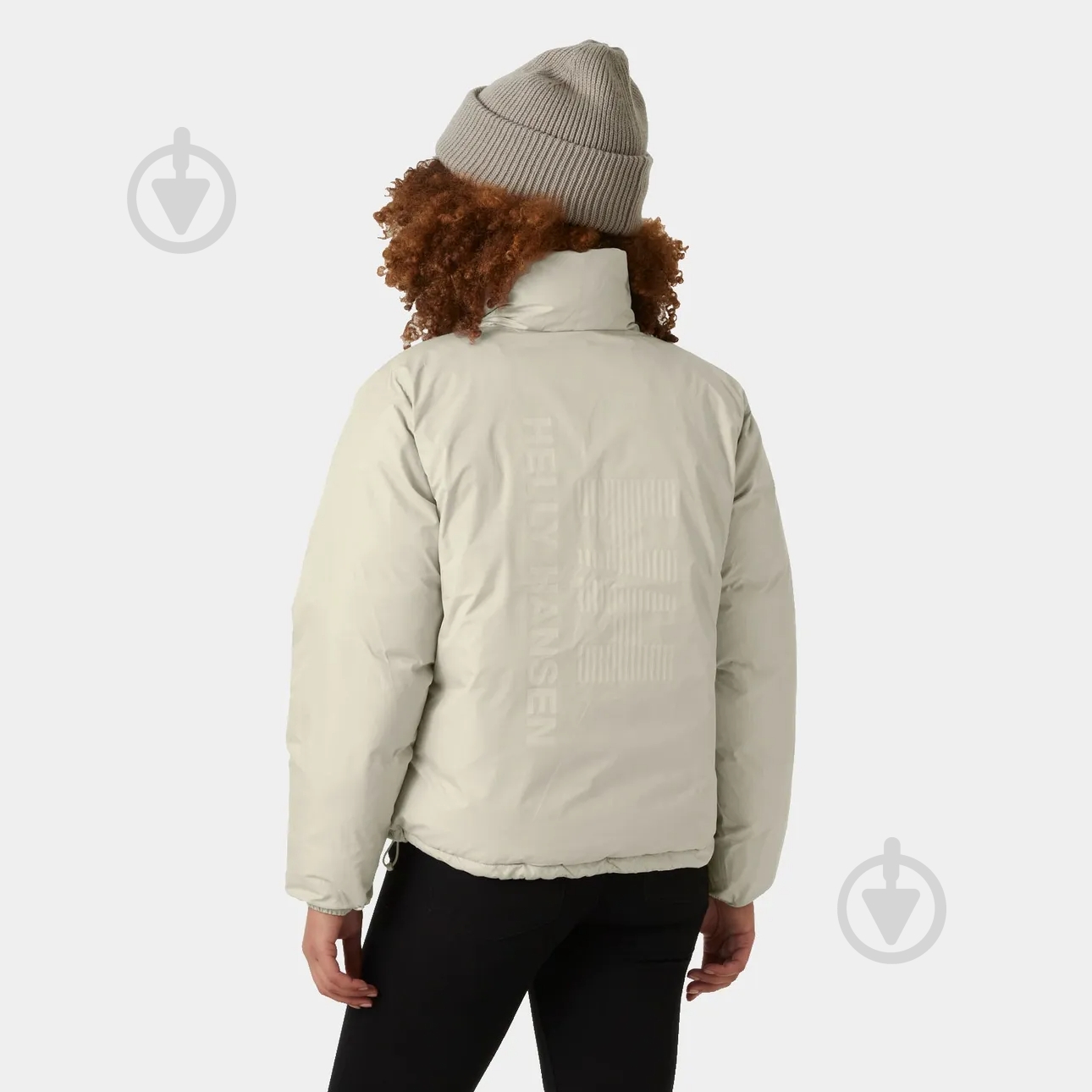 Куртка женская зимняя Helly Hansen W YU 23 REVERSIBLE PUFFER 54061-034 р.M бежевая - фото 4