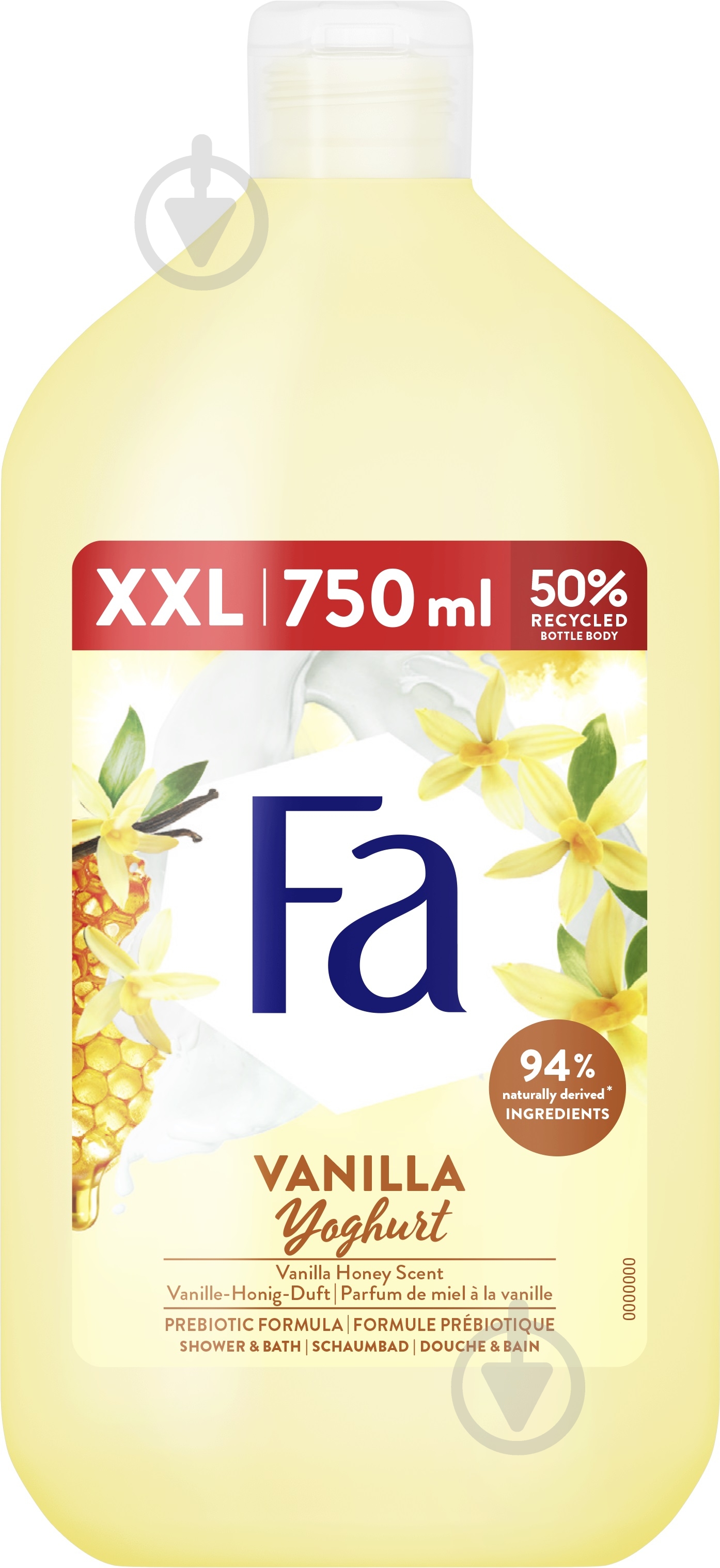 Гель для душа Fa Yoghurt Ванільний мед 750 мл - фото 1 Гель для душа Fa Yoghurt Ванільний мед 750 мл - фото 1