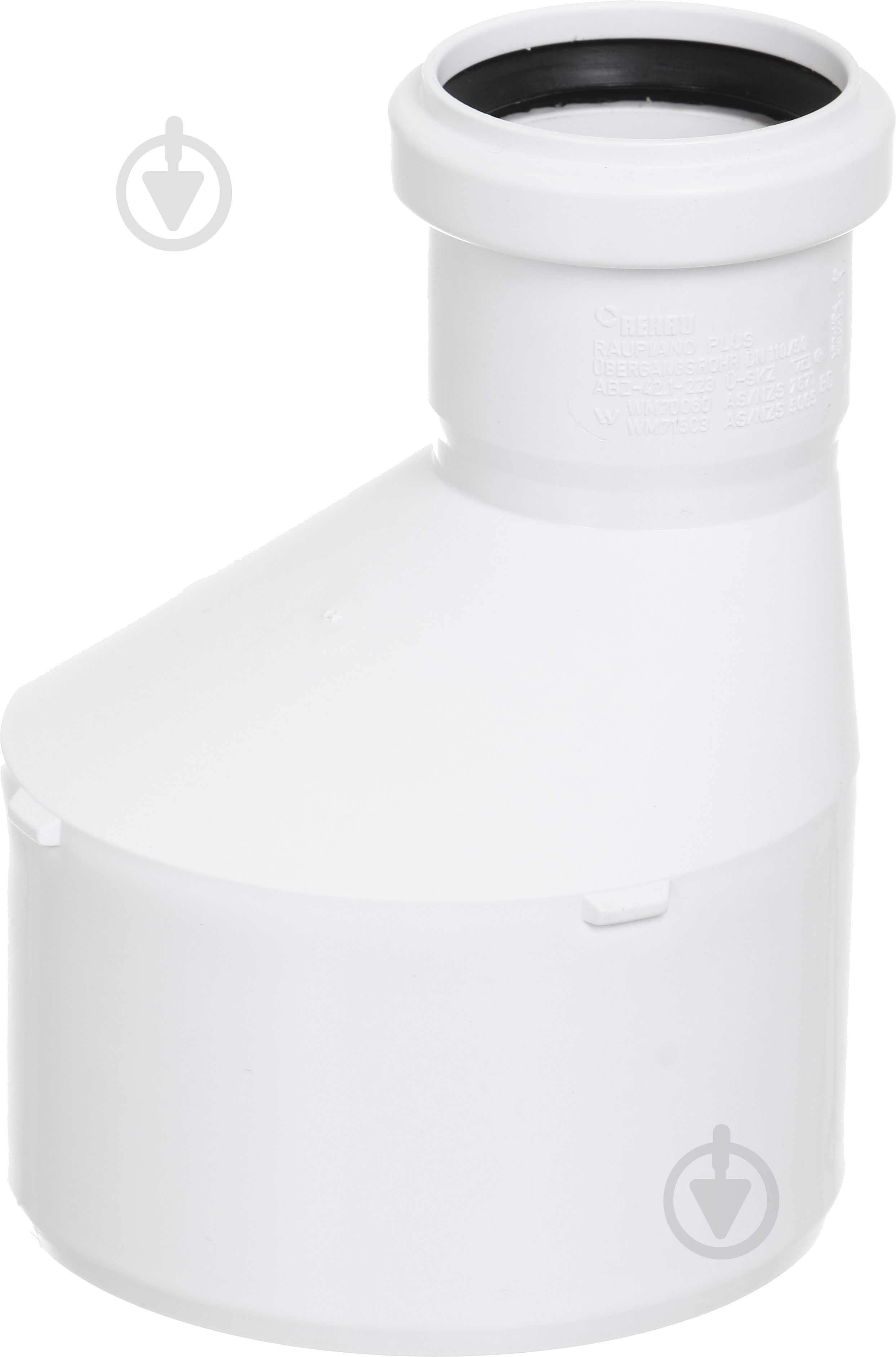 Отвод канализационный REHAU безшумный Plus 110/50 - фото 1