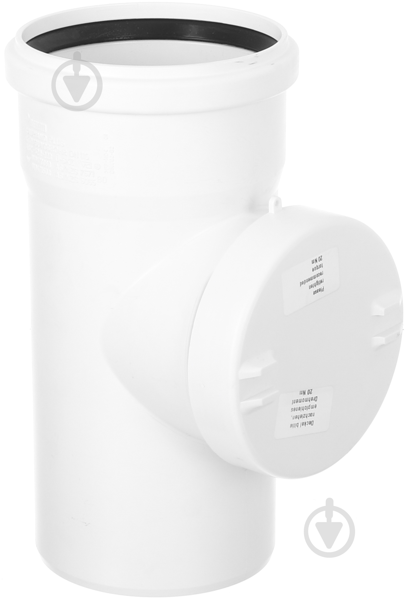 Ревизия канализационная REHAU безшумная Raupiano Plus 110 - фото 1 Ревизия канализационная REHAU безшумная Raupiano Plus 110 - фото 1