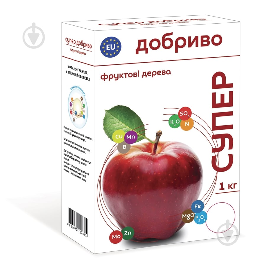 Добриво для фруктових та горіхових дерев Сімейний сад 1 кг - фото 1 Добриво для фруктових та горіхових дерев Сімейний сад 1 кг - фото 1