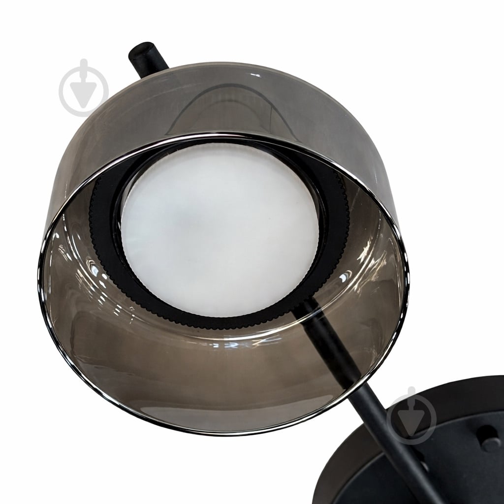 Люстра потолочная LIGHT SET DUSHA MS228 6x12 Вт GX53 черный/дымчатый - фото 4