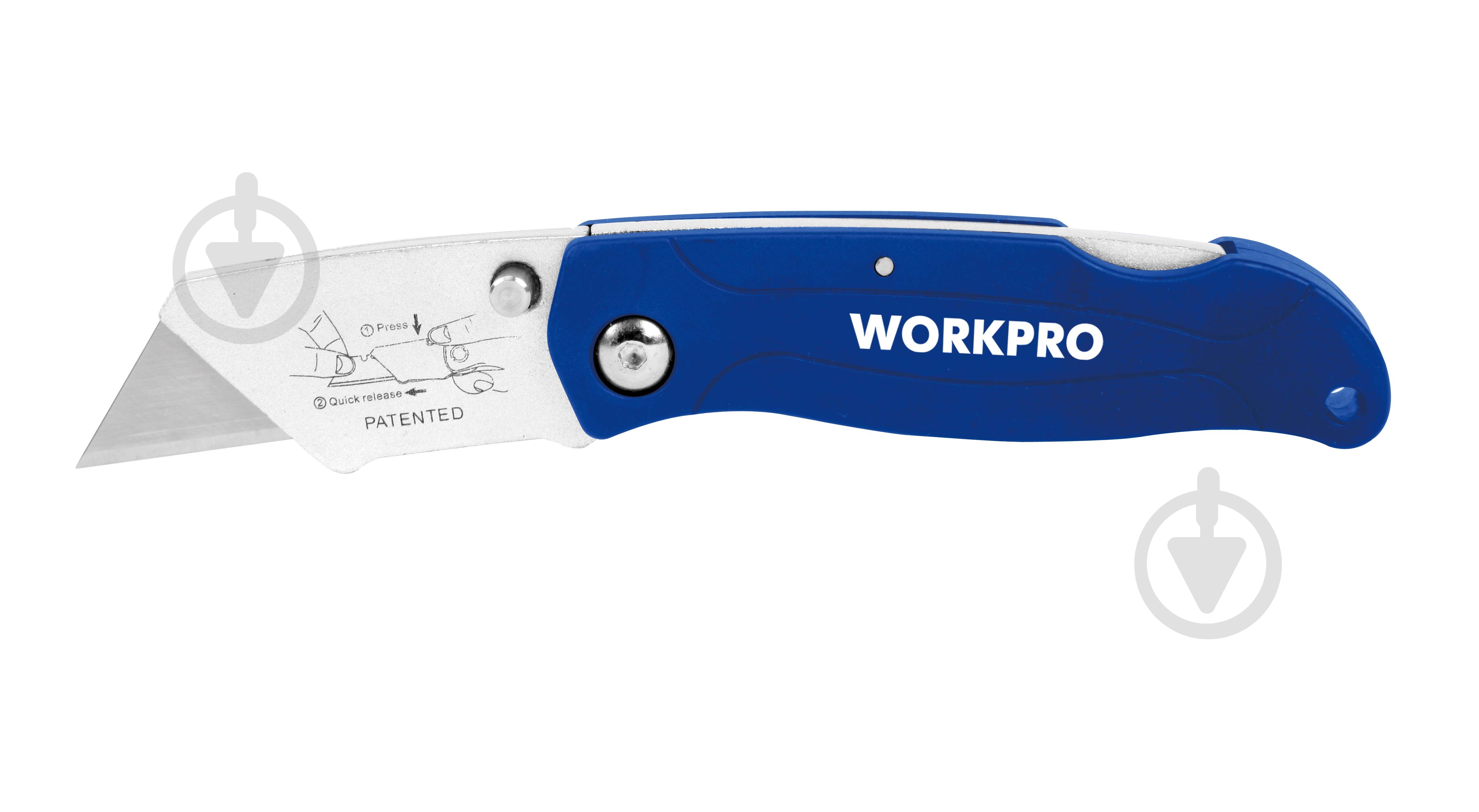 Нож строительный WORKPRO W011001 - фото 1 Нож строительный WORKPRO W011001 - фото 1