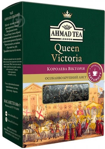 Чай черный Ahmad Tea Queen Victoria 100 г - фото 1 Чай черный Ahmad Tea Queen Victoria 100 г - фото 1