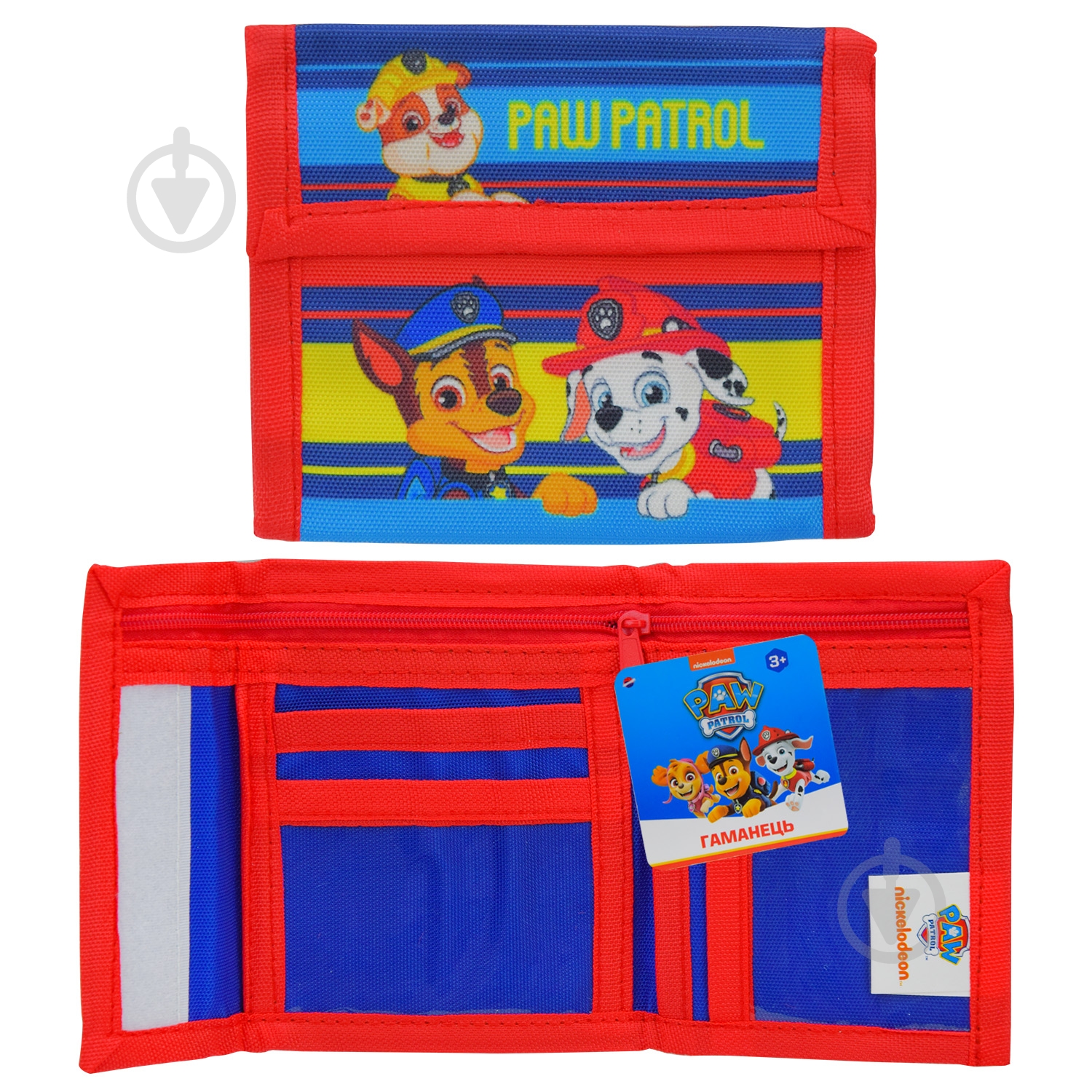 Кошелек Shantou Paw Patrol PL82125 красный - фото 1
