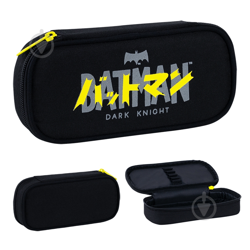 Пенал DC Comics DC26-662 KITE черный - фото 1 Пенал DC Comics DC26-662 KITE черный - фото 1