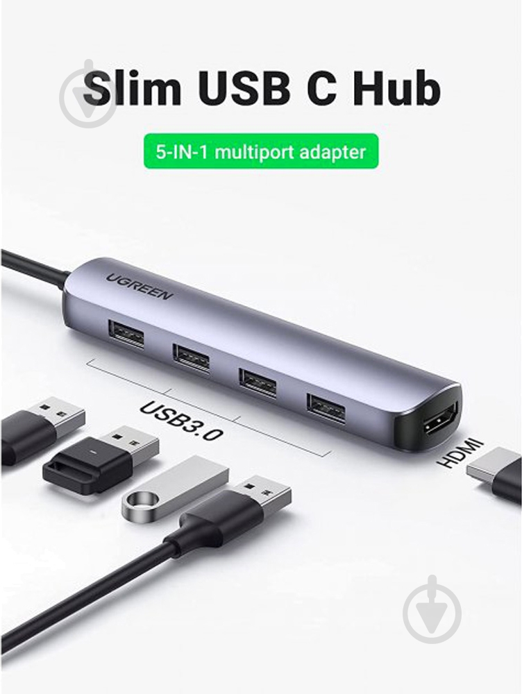 Док-станция UGREEN CM417 (20197) - фото 6