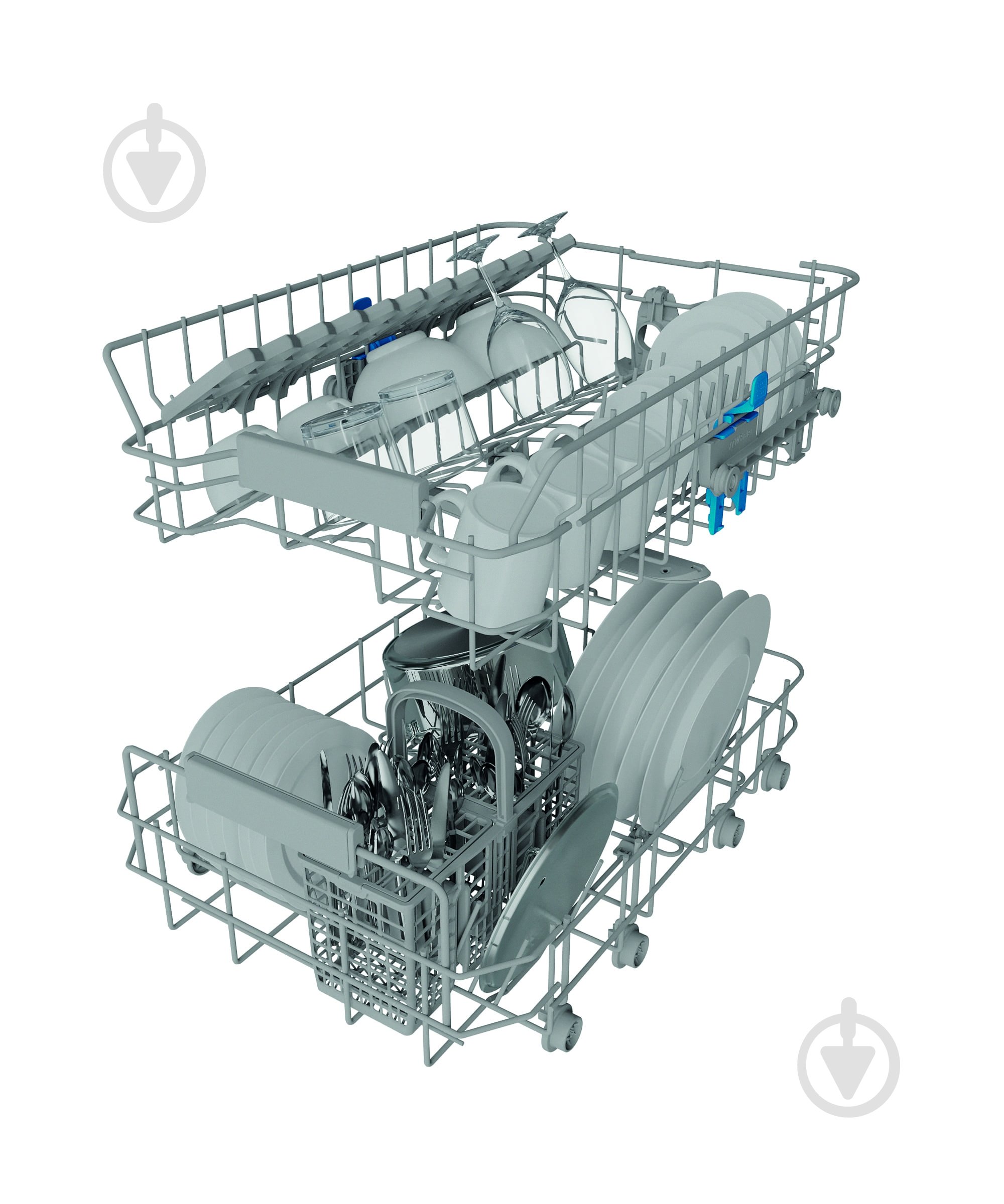 Вбудовувана посудомийна машина Indesit DSIC3M19 - фото 6