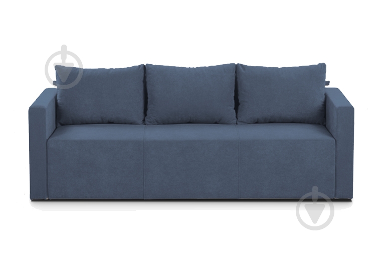 Диван прямой PRAKTICA Sofa Теодор Лайт ДЛ3 синий 2210x930x710 мм - фото 1