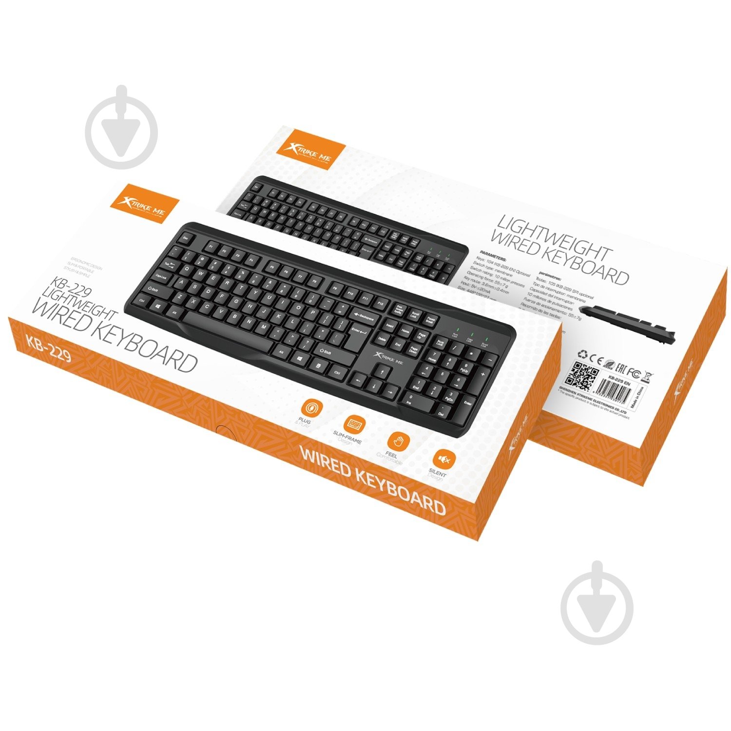 Клавиатура Xtrike (KB-229UA) black - фото 7