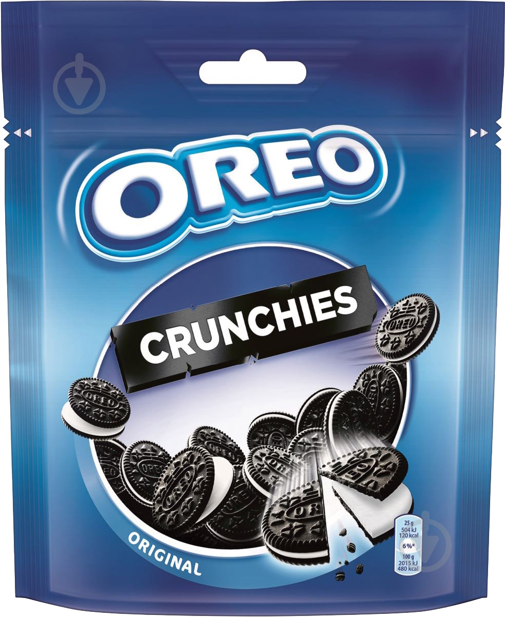 Печенье OREO Crunchies Original 110 г - фото 1 Печенье OREO Crunchies Original 110 г - фото 1