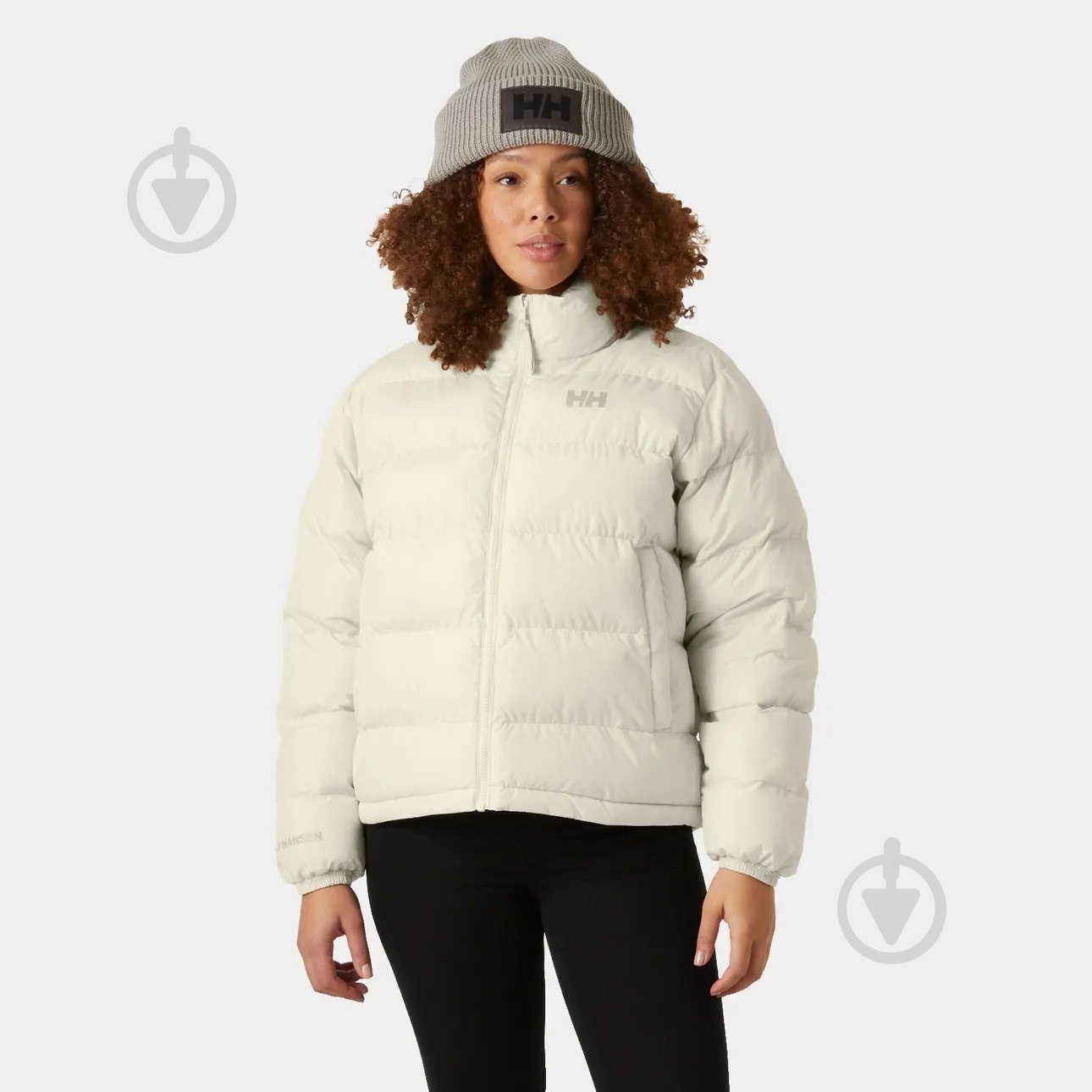 Куртка женская зимняя Helly Hansen W YU 23 REVERSIBLE PUFFER 54061-034 р.S бежевая - фото 1