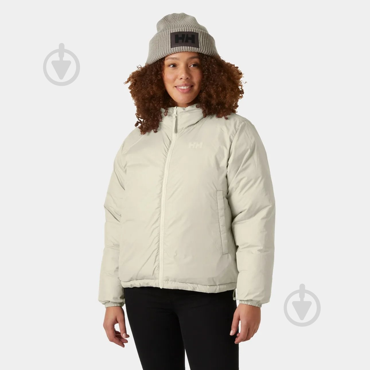 Куртка женская зимняя Helly Hansen W YU 23 REVERSIBLE PUFFER 54061-034 р.S бежевая - фото 3
