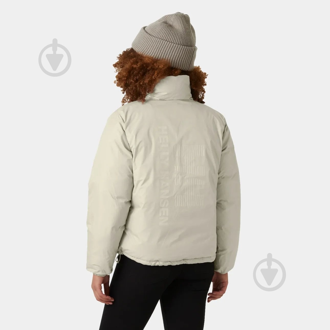 Куртка женская зимняя Helly Hansen W YU 23 REVERSIBLE PUFFER 54061-034 р.S бежевая - фото 4