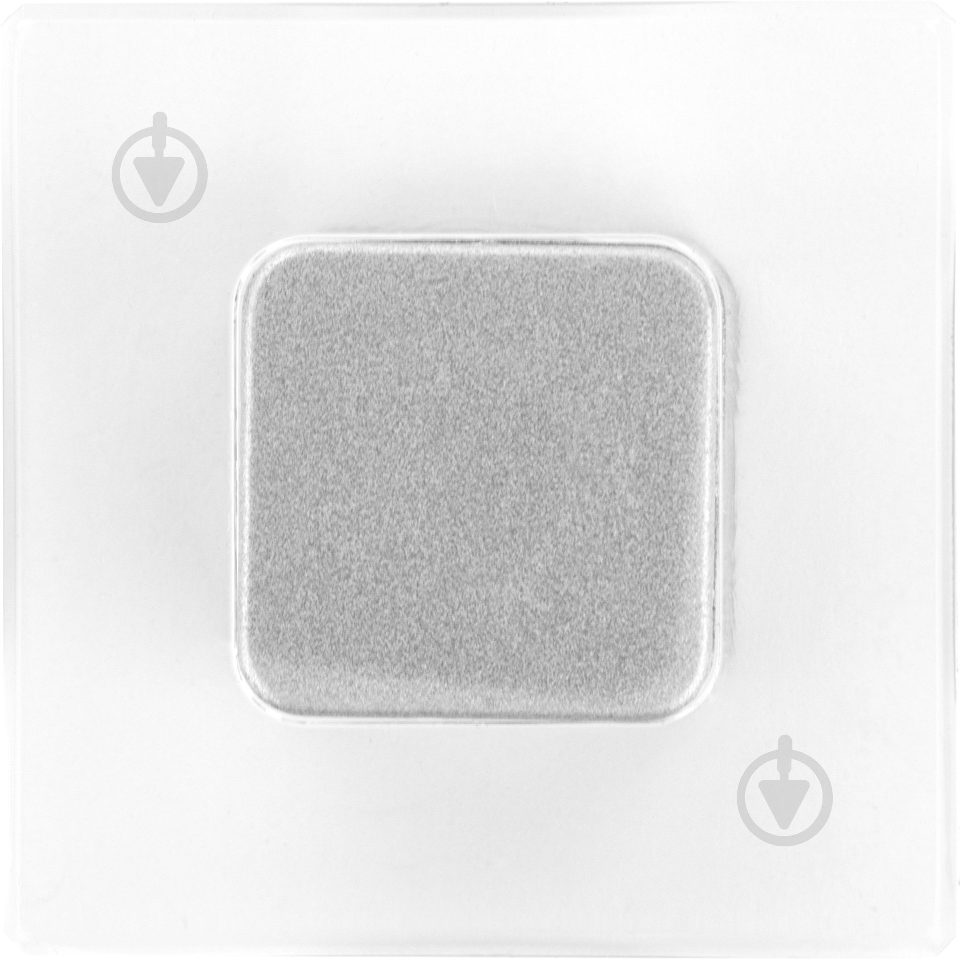 Мебельная ручка кнопка Poliplast 0414QTRASV матовый хром - фото 2